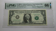 Load image into Gallery viewer, $1 2003A Repeater Serial Number Federal Reserve Currency Bank Note Bill UNC66EPQ