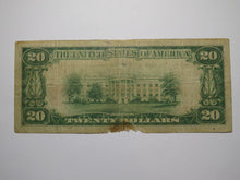 Load image into Gallery viewer, $20 1929 Hicksville Ohio OH National Currency Bank Note Bill Charter #4867 RARE