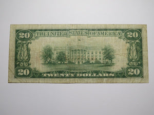 $20 1929 Boise Idaho ID National Currency Bank Note Bill Ch. #1668 Low Serial #