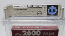 Load image into Gallery viewer, Brand New Super Baseball Atari 2600 Sealed Video Game Wata Graded 8.0 A+ Seal 