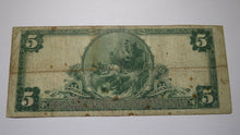 Load image into Gallery viewer, $5 1902 Ravena New York NY National Currency Bank Note Bill! Ch. #9529 RARE