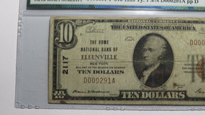 $10 1929 Ellenville New York NY National Currency Bank Note Bill Ch. #2117 F15