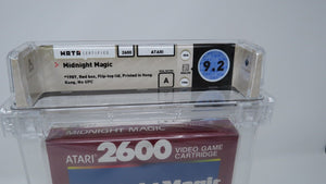 New Midnight Magic Atari 2600 Sealed Video Game Wata Graded 9.2 A Seal! 1986