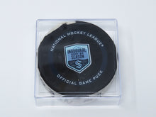 Load image into Gallery viewer, 2021-22 Barclay Goodrow New York Rangers Game Used Goal Puck 1st Game @ Kraken