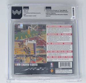 NBA Shootout '98 Sony Playstation Factory Sealed Video Game Wata 9.0 A+ 1998