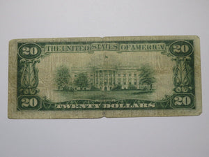 $20 1929 Derby Connecticut National Currency Bank Note Bill Ch. #1098 Birmingham