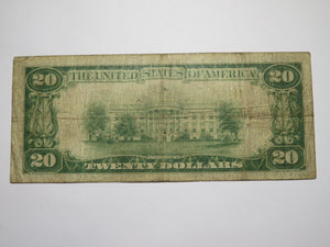 $20 1929 Lynchburg Virginia VA National Currency Bank Note Bill Ch. #2760 FINE