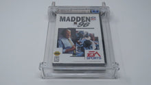 Load image into Gallery viewer, Madden &#39;96 NFL Football Sega Genesis Factory Sealed Video Game Wata Graded 8.5