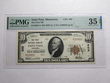 Load image into Gallery viewer, $10 1929 Saint Paul Minnesota National Currency Bank Note Bill Ch #2522 VF35 St.