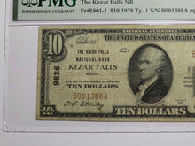 Load image into Gallery viewer, $10 1929 Kezar Falls Maine National Currency Bank Note Bill Ch. #9826 VF20 PMG