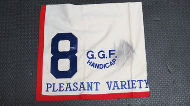 1989 Pleasant Variety Golden Gate Handicap Grade 2 Race Used Worn Saddle Cloth