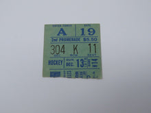 Load image into Gallery viewer, December 13, 1970 New York Rangers Vs. Los Angeles Kings NHL Hockey Ticket Stub