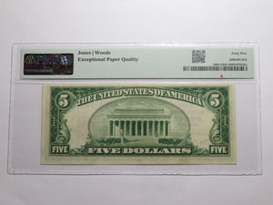 $5 1929 Absecon New Jersey NJ National Currency Bank Note Bill #10823 XF45 PMG