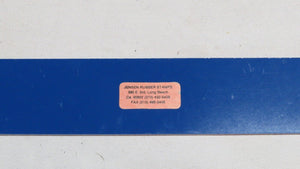 1995 Jessie Hester St. Louis Rams Game Used NFL Locker Room Nameplate! Raiders