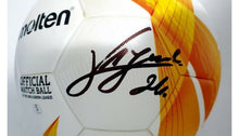 Load image into Gallery viewer, 2020-21 Match Used Napoli Sociedad UEFA Europa League Soccer Ball! Team Signed!