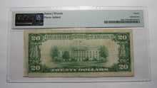 Load image into Gallery viewer, $20 1929 Fair Haven Vermont VT National Currency Bank Note Bill Ch. #344 F15 PMG