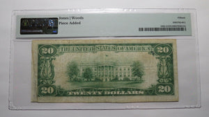 $20 1929 Fair Haven Vermont VT National Currency Bank Note Bill Ch. #344 F15 PMG