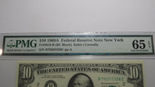 Load image into Gallery viewer, $10 1969-A Federal Reserve Bank Note Bill PMG Graded Gem Uncirculated 65EPQ