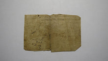 Load image into Gallery viewer, 1761 Ten Shillings North Carolina NC Colonial Currency Note Bill! RARE 10s!