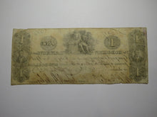 Load image into Gallery viewer, $1 1828 Hoboken New Jersey NJ Obsolete Currency Bank Note Bill Grazing Company