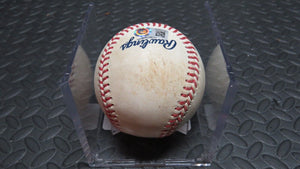 2020 Eugenio Suarez Cincinnati Reds Game Used MLB Baseball! Johan Oviedo Cards