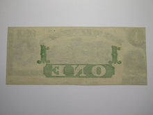 Load image into Gallery viewer, $1 18__ East Haddam Connecticut Obsolete Currency Bank Note Remainder Bill UNC++