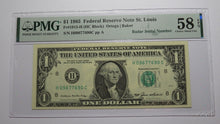 Load image into Gallery viewer, 2 $1 1985 &amp; 1988 Matching Radar Serial Numbers Federal Reserve Bank Note Bills