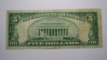 Load image into Gallery viewer, $5 1929 Mountville Pennsylvania PA National Currency Bank Note Bill! Ch #3808 VF