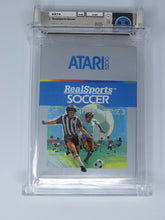 Load image into Gallery viewer, New RealSports Soccer Sealed Atari 5200 Video Game Wata Graded 8.5 1982 RARE