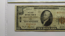 Load image into Gallery viewer, $10 1929 Shannon City Iowa IA National Currency Bank Note Bill Ch #9723 F15 PCGS