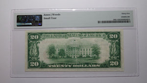 $20 1929 Manilla Iowa IA National Currency Bank Note Bill Ch. #5873 VF35 PMG