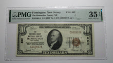 Load image into Gallery viewer, $10 1929 Flemington New Jersey NJ National Currency Bank Note Bill Ch. #892 VF35