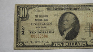 $10 1929 Callicoon New York NY National Currency Bank Note Bill Ch. #9427 RARE!!