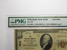 Load image into Gallery viewer, $10 1929 Whitehall New York NY National Currency Bank Note Bill Ch #8388 F12 PMG