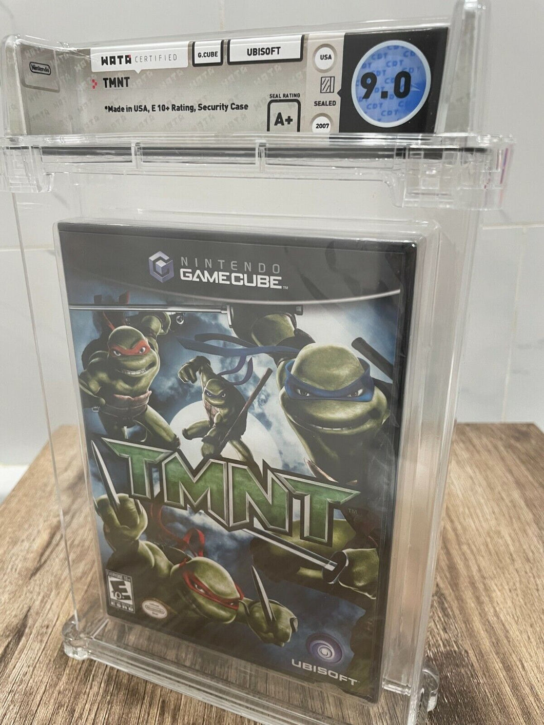 Teenage Mutant Ninja Turtles Nintendo Gamecube Sealed Video Game Wata 9.0 Graded