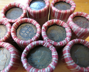 Sealed Wheat Penny Roll With Indian Heads On BOTH ENDS! Wheat/Indian Cents!