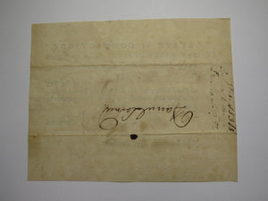 1782 Connecticut Pay Table Office Colonial Currency Note Bill Oliver Wolcott DOI