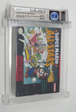 Load image into Gallery viewer, Original Super Mario All Stars Super Nintendo Sealed Video Game Wata Graded 7.0 