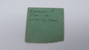 November 29, 1969 New York Rangers Vs Philadelphia Flyers NHL Hockey Ticket Stub