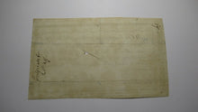 Load image into Gallery viewer, 1791 One Pound Connecticut Comptroller&#39;s Office Colonial Currency Note Pomeroy!