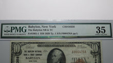 Load image into Gallery viewer, $10 1929 Babylon New York NY National Currency Bank Note Bill Ch #10358 VF35 PMG