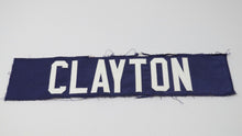 Load image into Gallery viewer, 2000&#39;s Mark Clayton Baltimore Ravens Game Used Issued Football Jersey Nameplate