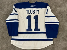 Load image into Gallery viewer, 2008-09 Jiri Tlusty Toronto Maple Leafs Game Used Worn NHL Hockey Jersey MeiGray