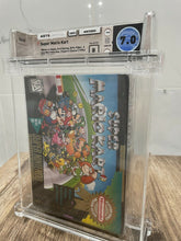 Load image into Gallery viewer, New Super Mario Kart Super Nintendo Factory Sealed Video Game Wata Graded 7.0 B