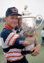 Load image into Gallery viewer, 1989 Payne Stewart PGA Championship Match Used Worn Chicago Bears Hat! Trophy