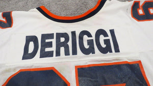 1988 Fred DeRiggi Syracuse Orange Game Used Worn Football Jersey NCAA Hammered!