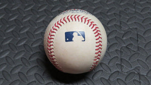 2020 Jonathan Schoop Detroit Tigers Hit By Pitch Game Used MLB Baseball! Houser