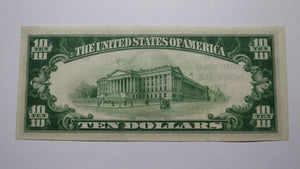 $10 1929 Norwalk Ohio OH National Currency Bank Note Bill Charter #11275 AU++