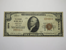 Load image into Gallery viewer, $10 1929 Olean New York NY National Currency Bank Note Bill Charter #2376 FINE+