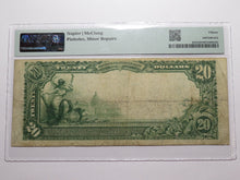 Load image into Gallery viewer, $20 1902 Galena Kansas KS National Currency Bank Note Bill Charter #4798 PMG F15